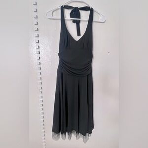 Black flowing dress . Good condition.